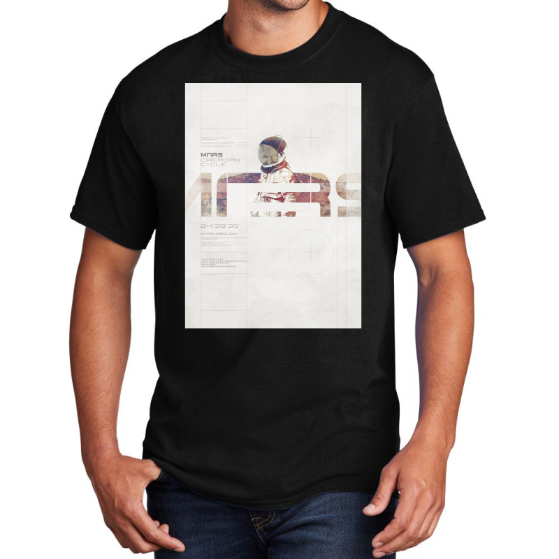 Mars Cyrcadian Cycle Basic T-shirt | Artistshot