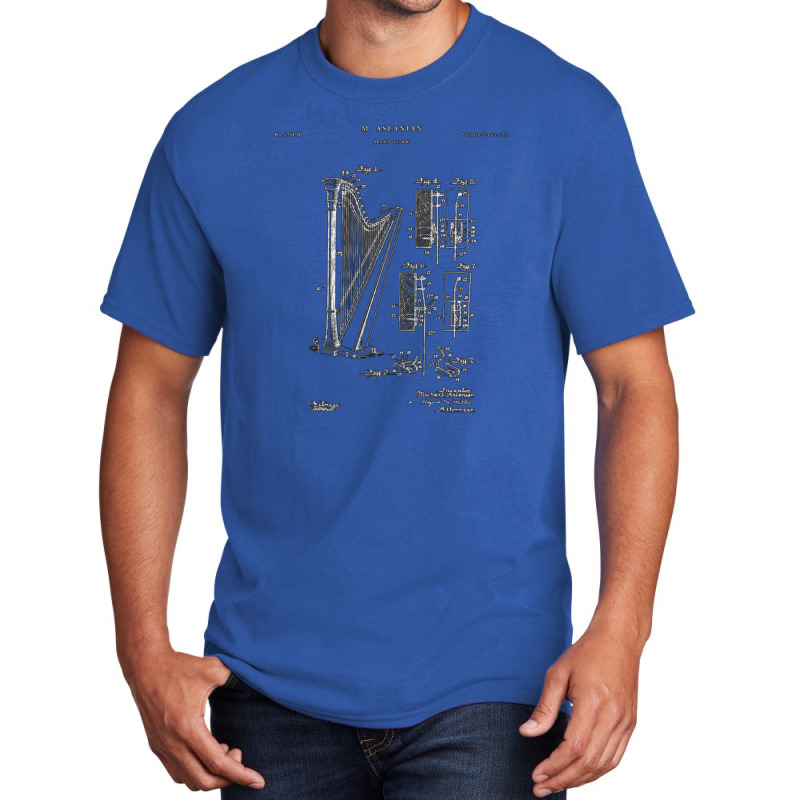 Harp Patent Basic T-shirt | Artistshot