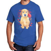 Family Gift For You T  Shirt Puppy Valentine's Day T  Shirt Cute Pitbu Basic T-shirt | Artistshot