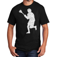 Funny Lacrosse Lover Gift T  Shirt Funny Graphic Lacrosse Ball Stick S Basic T-shirt | Artistshot