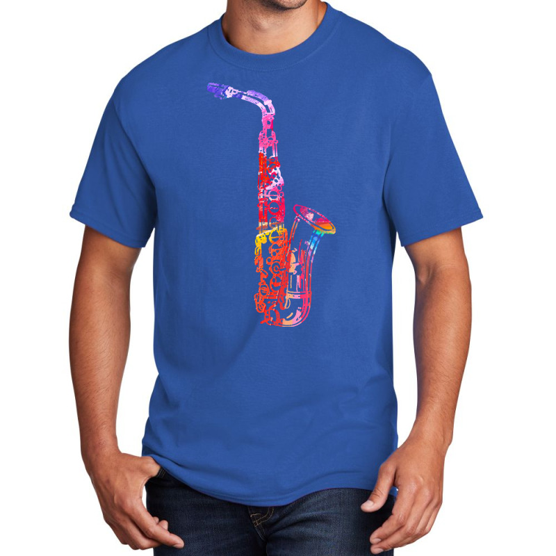 Saxophone Instrument T  Shirtsaxophone Instrument Saxo Lover Gift For Basic T-shirt by haskellkshlerin986 | Artistshot