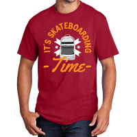 Its Skateboarding Time Basic T-shirt | Artistshot