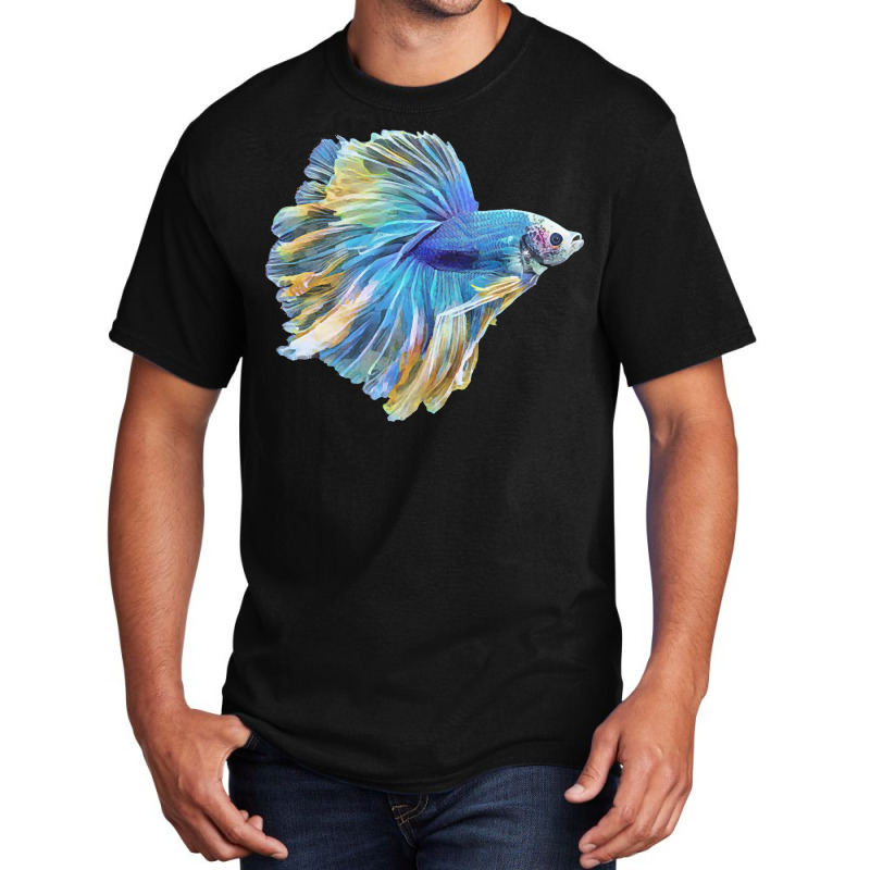 Paradise Betta T  Shirt Paradise Betta Fish T  Shirt Basic T-shirt by rowejamar382 | Artistshot