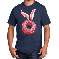 Easter Day T  Shirt Funny Easter Donut Bunny Ears Egg Hunt Food Humor Basic T-shirt | Artistshot