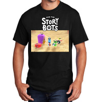 Ask The Storybots Basic T-shirt | Artistshot