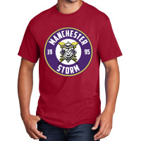 Manchester Storm Basic T-shirt | Artistshot