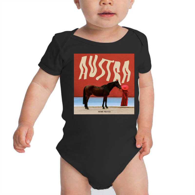 New Austra - Future Politics Baby Bodysuit by denrayakonare | Artistshot