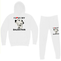 I Love My Dalmatian Pet Lover Dog Puppy Canine 3 Hoodie & Jogger Set | Artistshot