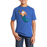 King Triton Basic Youth T-shirt | Artistshot