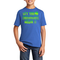 Im Not Short Im Leprechaun Size T  Shirt Let The Shenanigans Begin Fun Basic Youth T-shirt | Artistshot