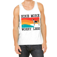 Hike More Worry Less English Foxhound Graphic Hiki Tank Top | Artistshot