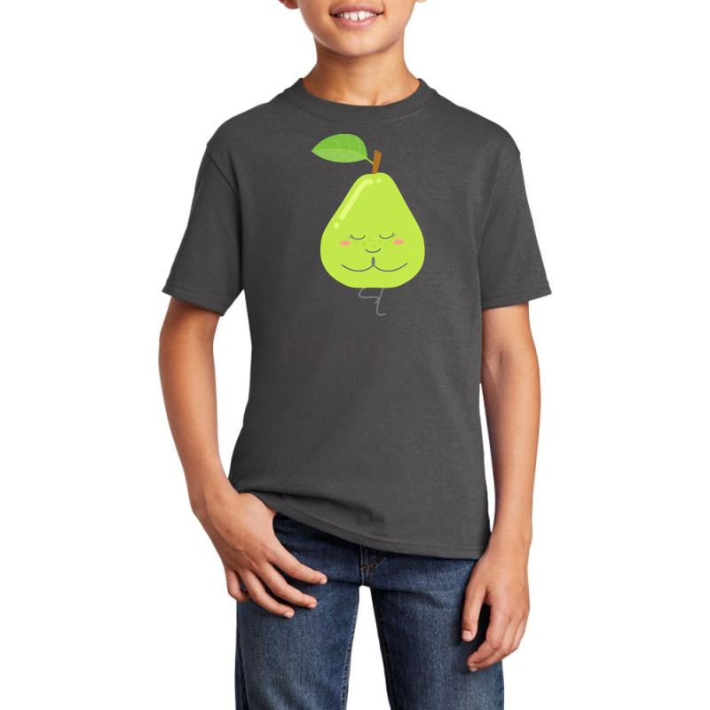 Namaste Meditation T  Shirt Namaste Pear, Meditation, Yoga T  Shirt Basic Youth T-shirt by sbraun223 | Artistshot