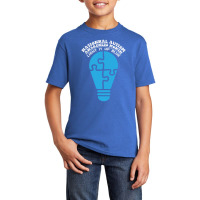 Light It Up Blue Autism Awareness Day Basic Youth T-shirt | Artistshot