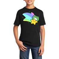 Rainbow Shooting Star Frog Basic Youth T-shirt | Artistshot