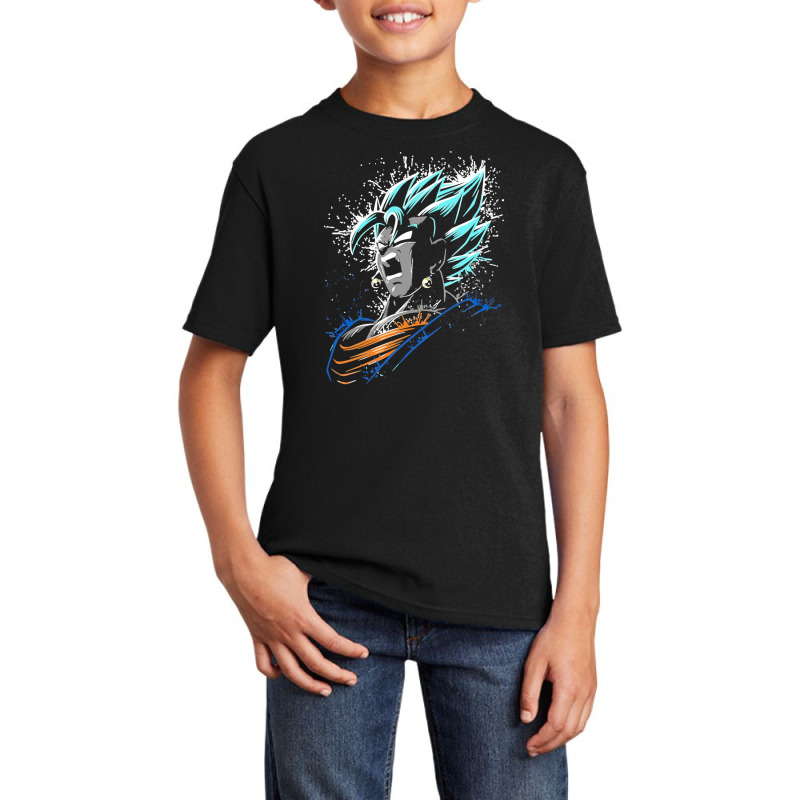 Goku Powder Basic Youth T-shirt by Santika | Artistshot