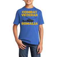 Combat Veteran Mogadishu Somalia Basic Youth T-shirt | Artistshot