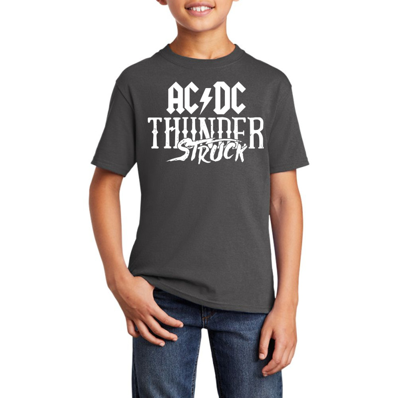 The Thunderstruck Basic Youth T-shirt by WuzzTees | Artistshot