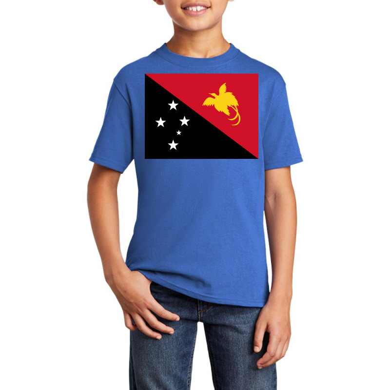 Flag Of Papua New Guinea Basic Youth T-shirt | Artistshot