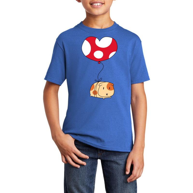 Heart Balloon Guinea Pig Basic Youth T-shirt | Artistshot