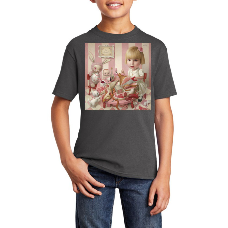 Mark Ryden - Rosie's Tea Party Basic Youth T-shirt | Artistshot