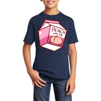 Peach Milk Carton Basic Youth T-shirt | Artistshot