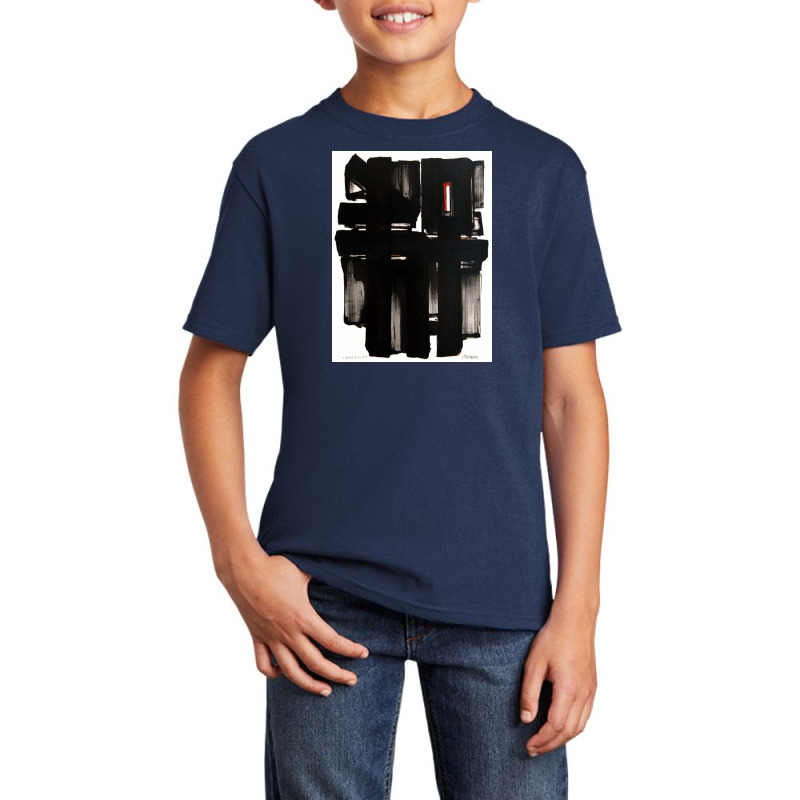 Pierre Soulages Basic Youth T-shirt by shafermichelle | Artistshot