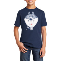 Husky T  Shirt Siberian Husky Dog T  Shirt Basic Youth T-shirt | Artistshot