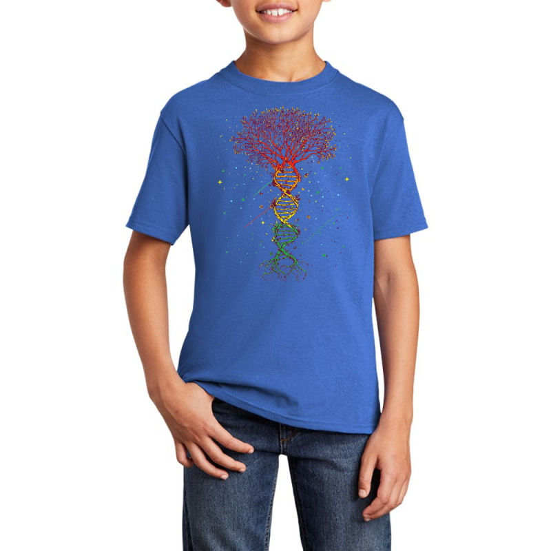 Dna Tree Life Genetics Biologist Science Earth Day Basic Youth T-shirt by Yuh2105 | Artistshot