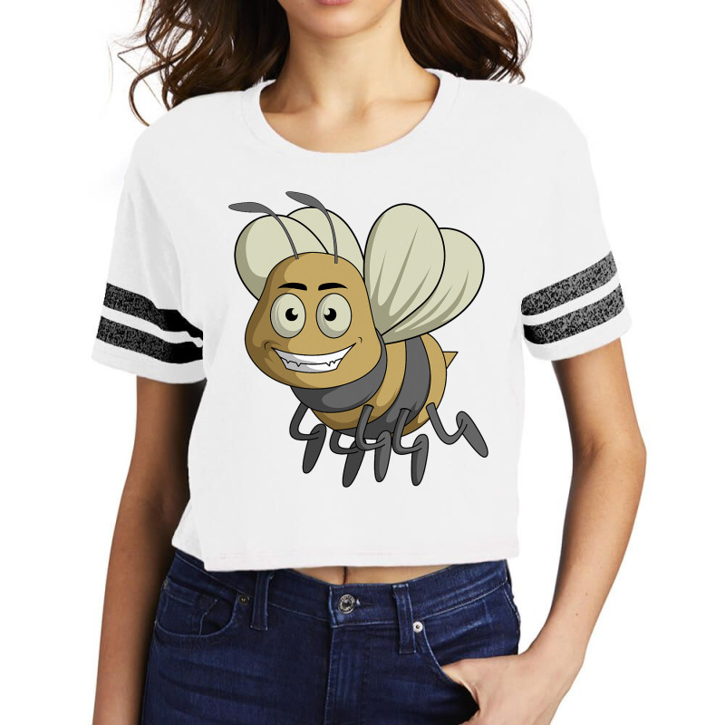 Funny Gothic Bee And Bugs Insect Entomologist Beek Scorecard Crop Tee | Artistshot