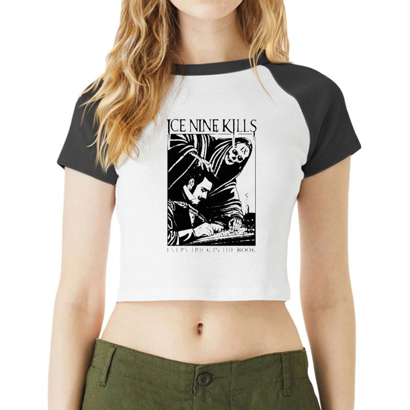 Ice Nine Kills Raglan Crop Top by firsabusari | Artistshot