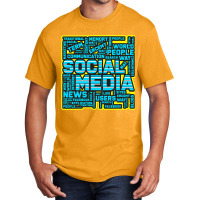 Funny Social Media Influencer Blogger Gift Basic T-shirt | Artistshot