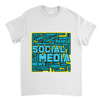 Funny Social Media Influencer Blogger Gift Classic T-shirt | Artistshot