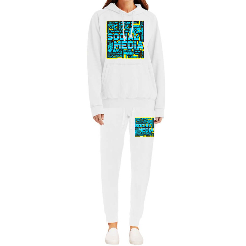 Funny Social Media Influencer Blogger Gift Hoodie & Jogger set by XAVIERESPREE | Artistshot