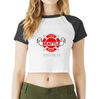 Work Shirt Raglan Crop Top | Artistshot