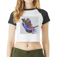 Snail Adventure Climbing Hiking Outdoor Camping Nature Lover T Shirt Raglan Crop Top | Artistshot