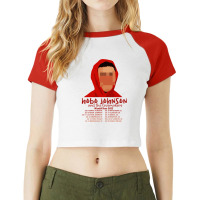 Hobo Johnson & The Lovemakers World Tour 2022 Back Raglan Crop Top | Artistshot