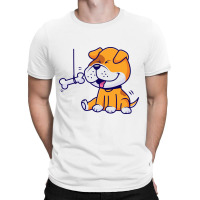 Dog And Bone T-shirt | Artistshot