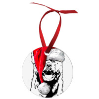 Funny Santa American Akita Christmas Dog Mom Dog Ornament | Artistshot