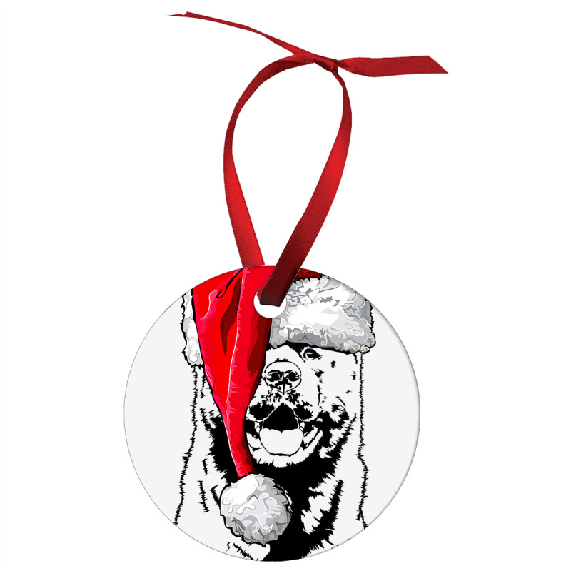 Funny Santa American Akita Christmas Dog Mom Dog Ornament | Artistshot