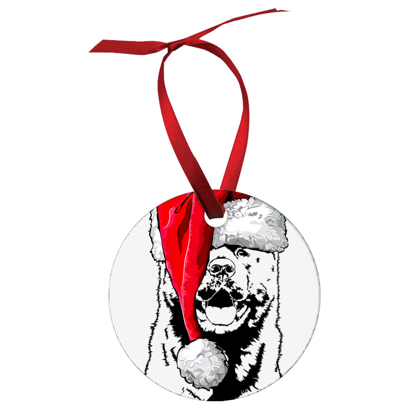 Funny Santa American Akita Christmas Dog Mom Dog Ornament | Artistshot