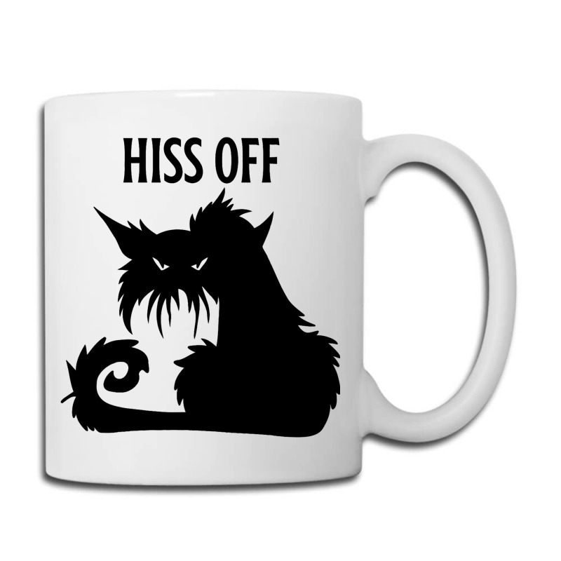 Hiss Off Black Cat Its Fine Im Fine Everythings Is Coffee Mug | Artistshot