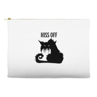 Hiss Off Black Cat Its Fine Im Fine Everythings Is Accessory Pouches | Artistshot