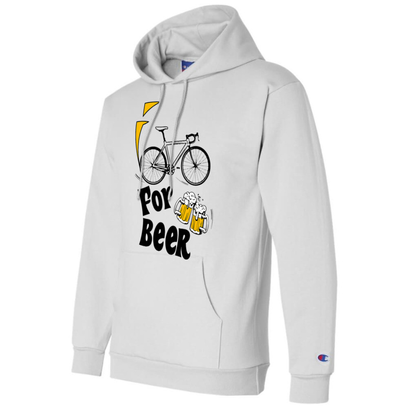 I Ride A Road Bike For Beer Racing Bike Champion Hoodie by LARRYGONZALEZ | Artistshot