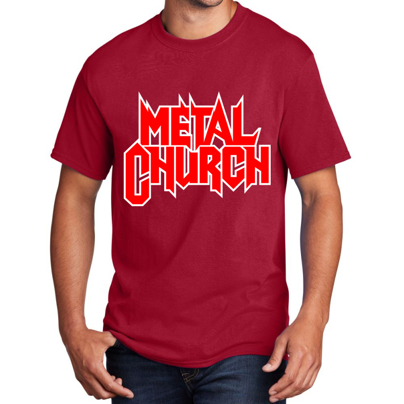 The-metal-church The Dark Basic T-shirt by lizamus art | Artistshot