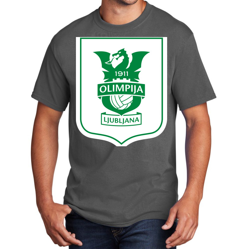 Eiteun Olimpija Ljubljana Basic T-shirt by gokilshop | Artistshot