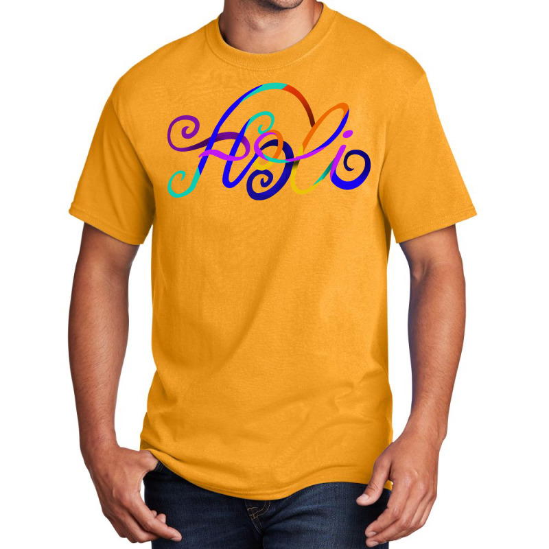 Holi Text Basic T-shirt | Artistshot