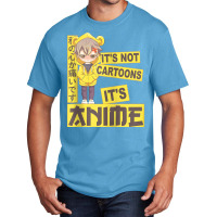 Sad Anime Boy   It's Not Cartoons It's Anime Manga Teen Boy Zip Hoodie Basic T-shirt | Artistshot