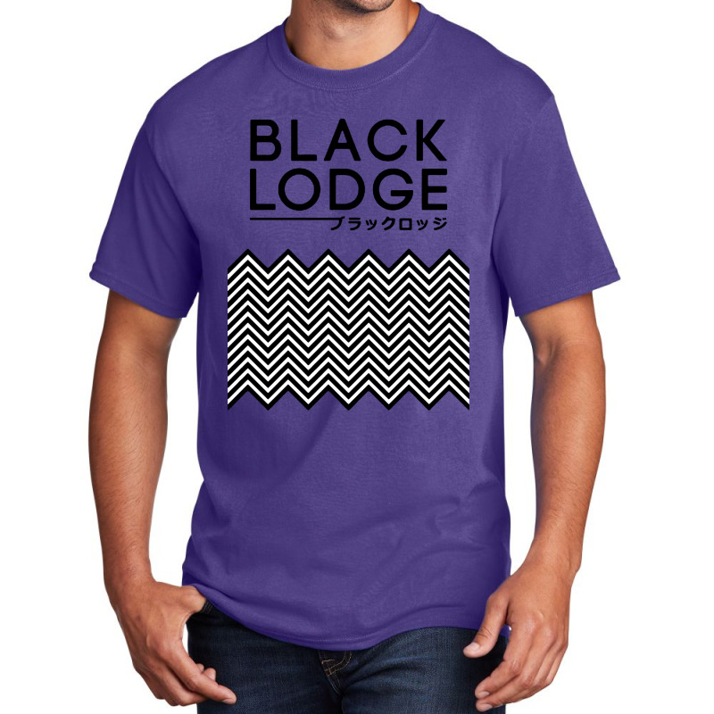 Twin Peaks Inspired Japanese Black Lodge Basic T-shirt | Artistshot