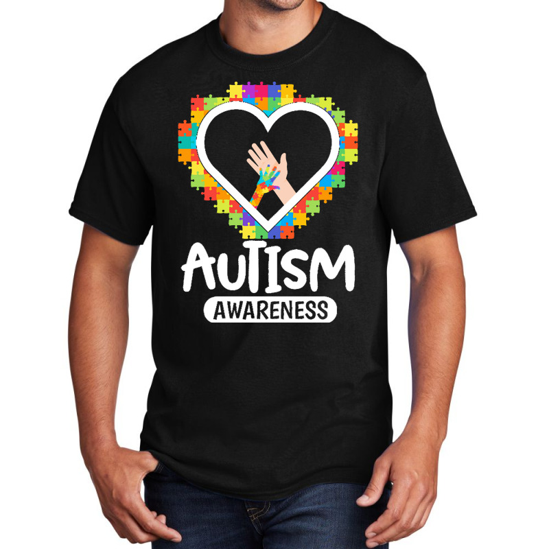 Autism T  Shirt Autism Basic T-shirt by vmcdermott132 | Artistshot