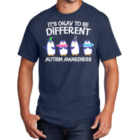 Autism T  Shirt Autism Awareness Be Different T  Shirt Basic T-shirt | Artistshot